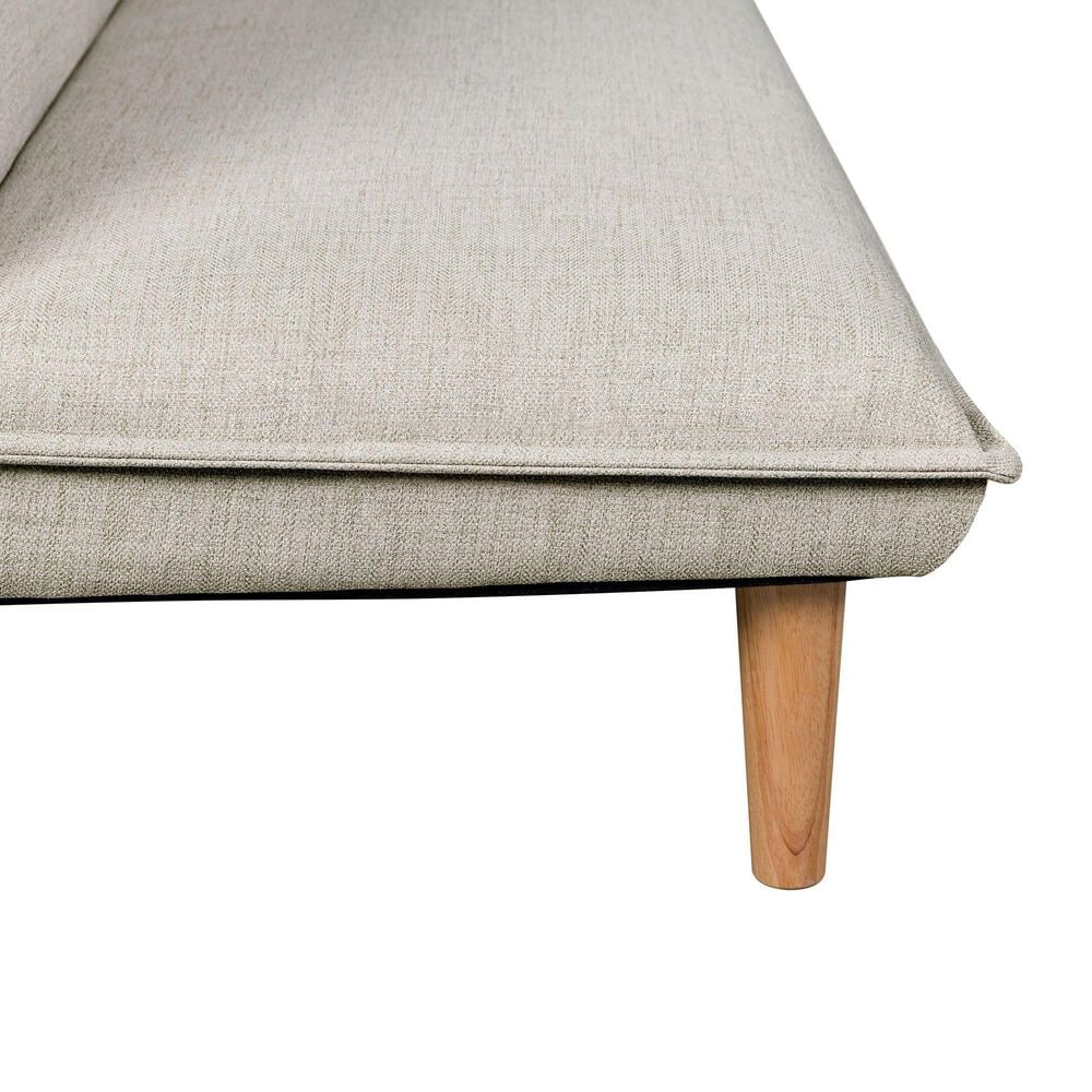 Lifestyle Solutions Primrose Convertible Sofa in Light Grey, , large
