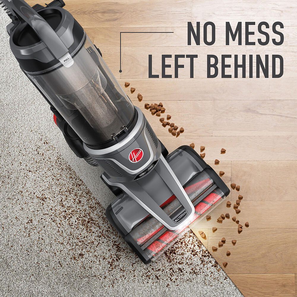 Hoover WindTunnel All-Terrain Dual Brush Roll Upright Vacuum Cleaner in Silver, , large