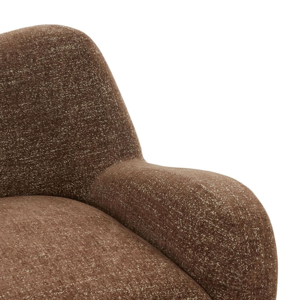 Safavieh Randal Accent Chair in Dark Brown, , large