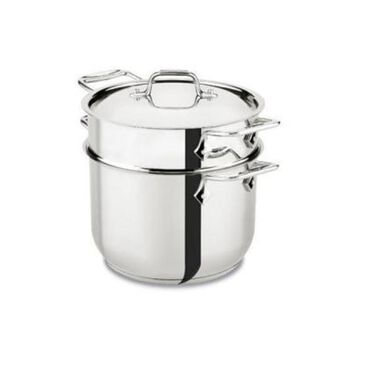 All-Clad 6qt Pasta pot w/ 4 qt Insert, , large