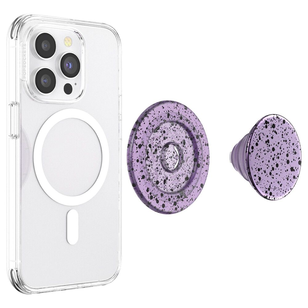 PopSockets MagSafe PopGrip in Lavender Speckle, , large