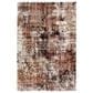 Central Oriental Oklahoma Koda 5" x 7"3" White Sand and Dark Rust Area Rug, , large