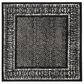 Safavieh Adirondack ADR110A-4SQ 4" x 4"  Black/Silver Square Rug, , large