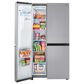 LG 27.2 Cu. Ft. Side-by-Side Refrigerator with Smooth Touch Ice Dispenser in Print Proof Stainless Steel, , large