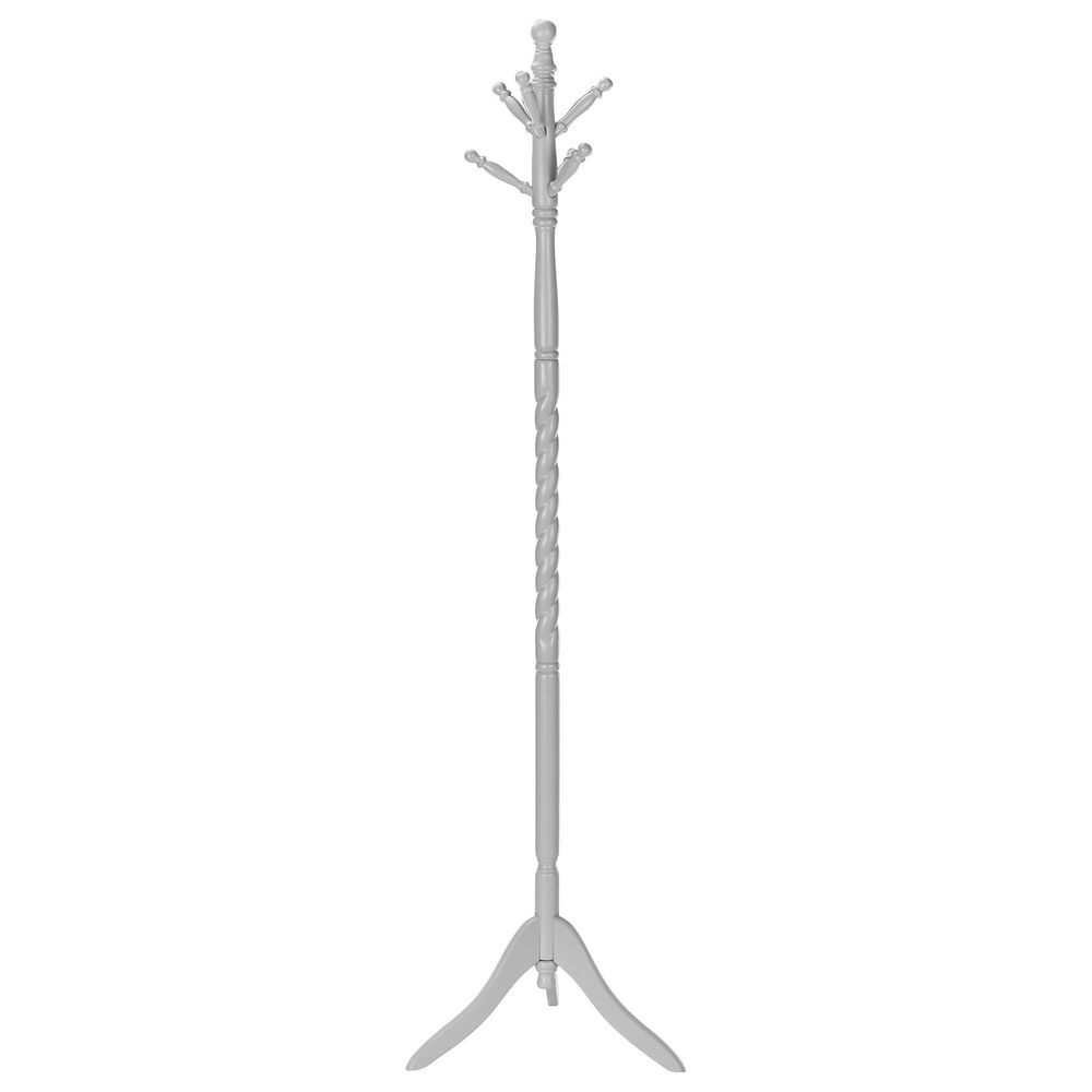 Monarch Specialties 72" Coat Rack in Grey, , large