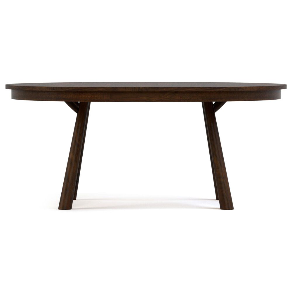 STICKLEY Hudson Valley 54&quot; Round Dining Table in Dark Roast, , large