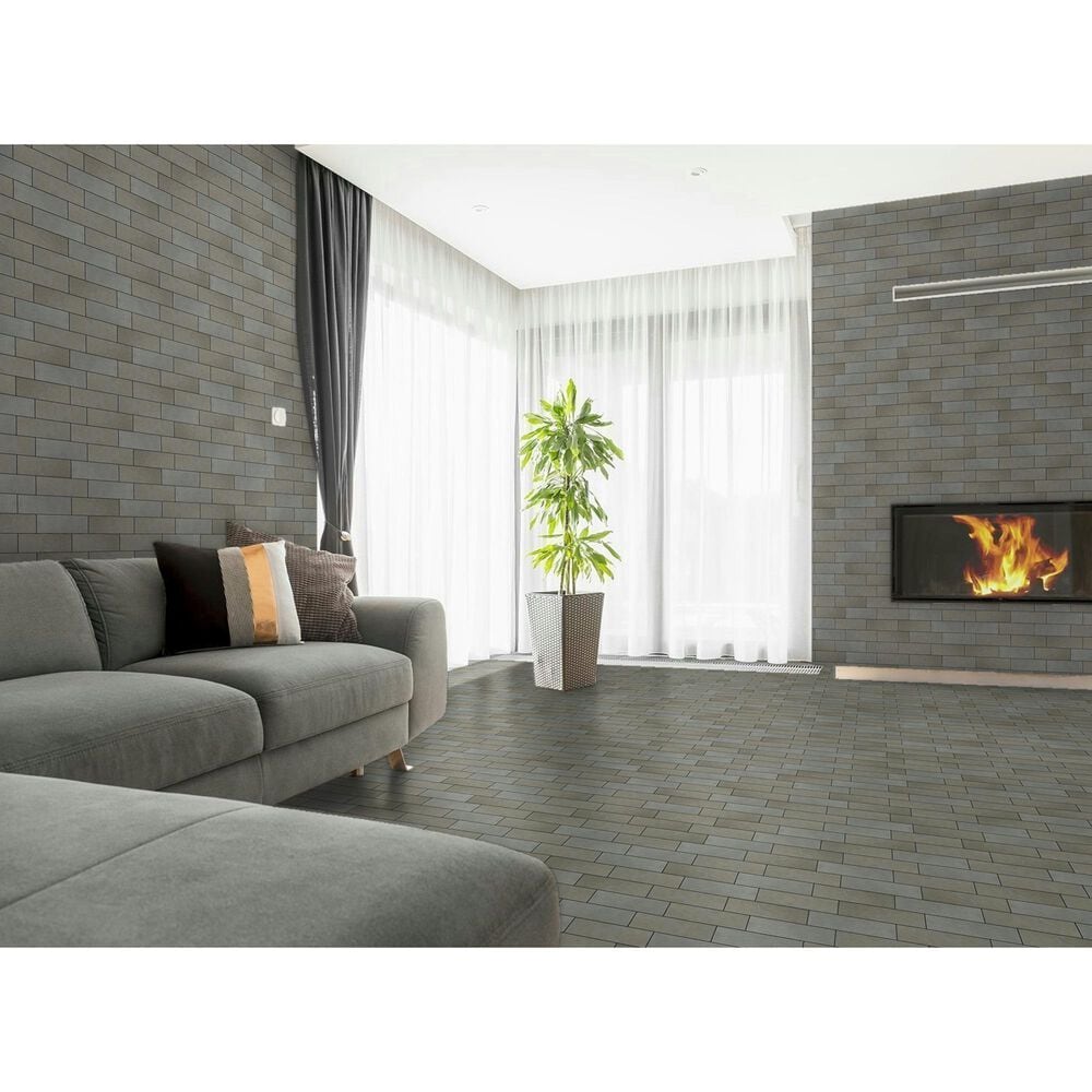 Emser Passion Gris 3&quot; x 8&quot; Glossy Porcelain Tile, , large