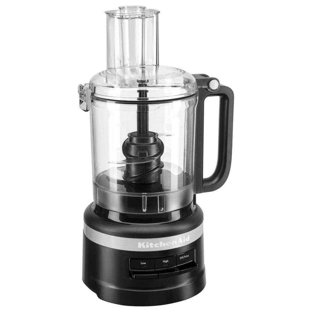 KitchenAid 9 Cup Food Processor in Black Matte, , large