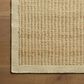 Amber Lewis x Loloi Lilah Natural and Antique Ivory 9"3" x 13" Area Rug, , large