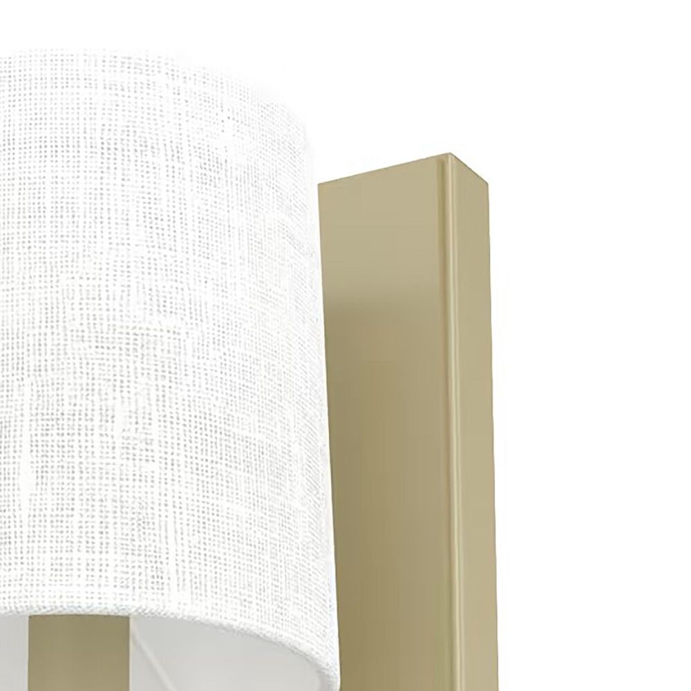 Hunter Briargrove 1-Light Wall Sconce in Painted Modern Brass, , large