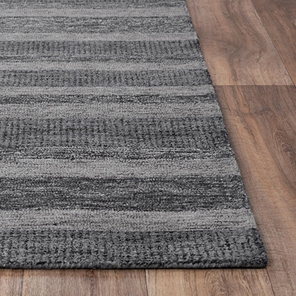 RIZZY Taylor TAY880 5&#39; x 7&#39;6&quot; Charcoal Area Rug, , large