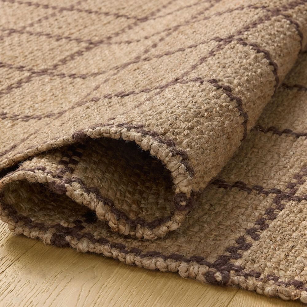 Loloi II Fletcher 9&#39;3&quot; x 13&#39; Natural and Brown Area Rug, , large