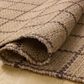 Loloi II Fletcher 9"3" x 13" Natural and Brown Area Rug, , large