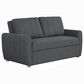 Lifestyle Solutions Galloway Convertible Sofa in Charcoal, , large