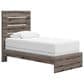 Ashley Graystorm Twin Panel Bed in Brown Gray, , large