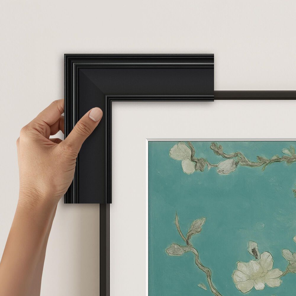 Deco TV Frames Premiere 32" Frame Bezel for Samsung the Frame TV in Black, , large