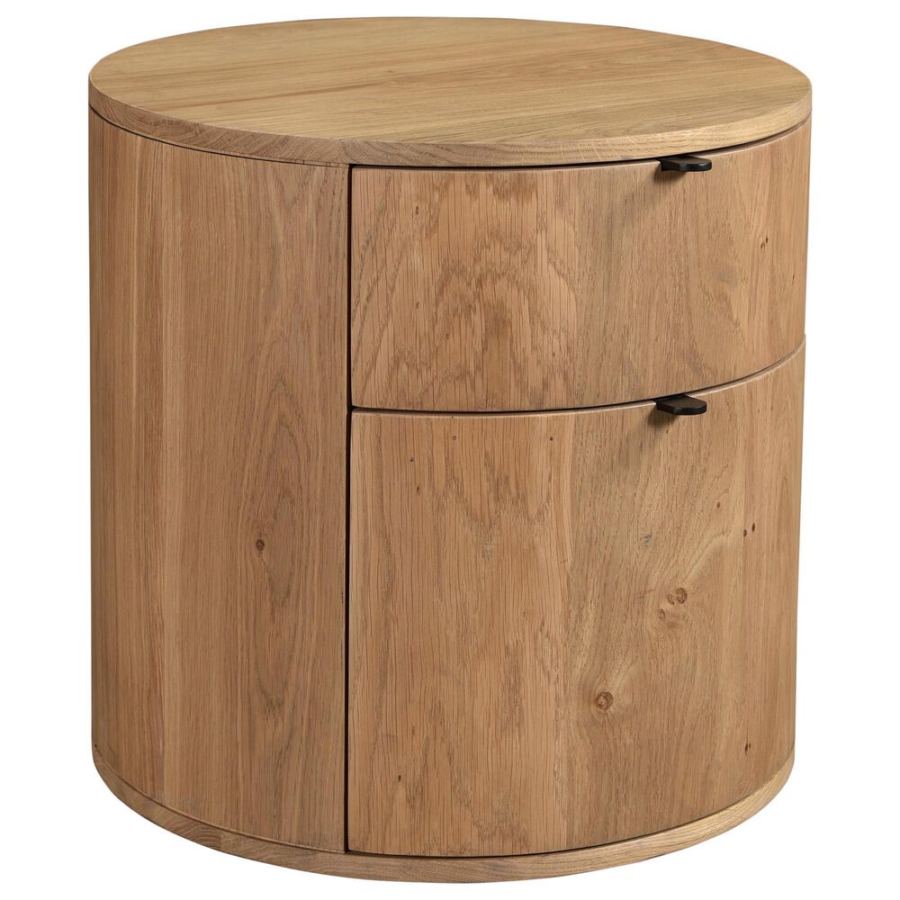 Moe"s Home Collection Theo 2 Drawer Nightstand in Natural, , large