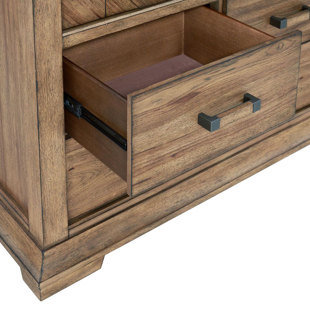 Sasha Lee Eagle River 9-Drawer Dresser in Hickory, , large