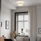 Vaxcel Burnaby 3-Light Semi-Flush Mount in Matte Brass, , large