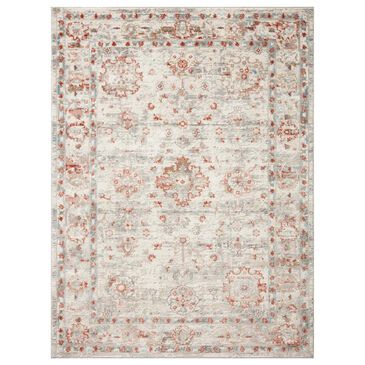 Loloi II Estelle 2" x 3" Ivory and Rust Area Rug, , large