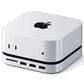 Satechi Mac Mini M4 Stand and Hub with SSD Enclosure in Silver, , large