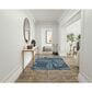 Nourison Garden Oasis GOA02 Navy 5" x 7" Indoor/Outdoor Area Rug, , large