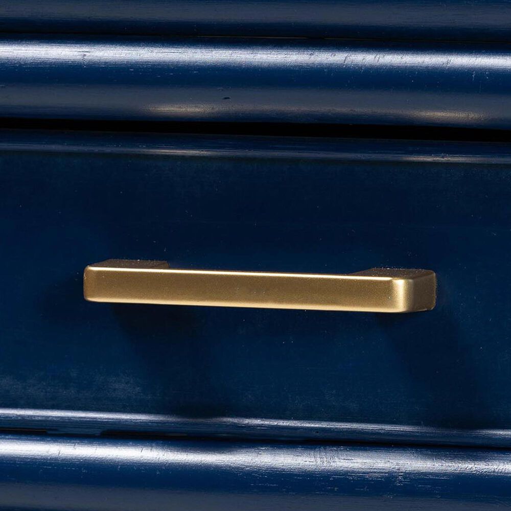 Baxton Studio Daina 1-Drawer Nightstand in Blue, , large