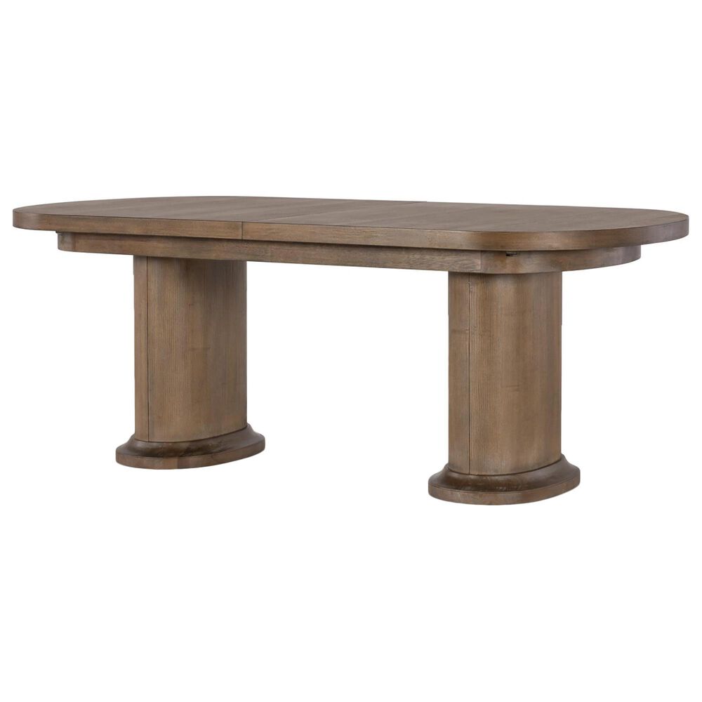 St Claire Home Harmony 7-Piece Oval Dining Set in Ovation Tweed, , large