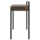 Rta Products Llc Allure Modern Classic Writing Desk in Walnut and Black, , large
