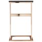 Southern Enterprises Rindland C-Table in Black and Champagne, , large