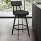 Blue River Benjamin 30" Swivel Bar Stool in Black, , large