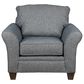 Hickorycraft Furniture Accent Chair in Blue, , large