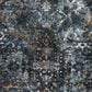 RIZZY Elite 8" x 10" Charcoal and Denim Area Rug, , large