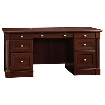 Sauder Palladia 65" Executive Desk in Select Cherry, , large