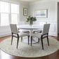 Dalyn Rug Company Solace SL8 8" Round Ivory Area Rug, , large