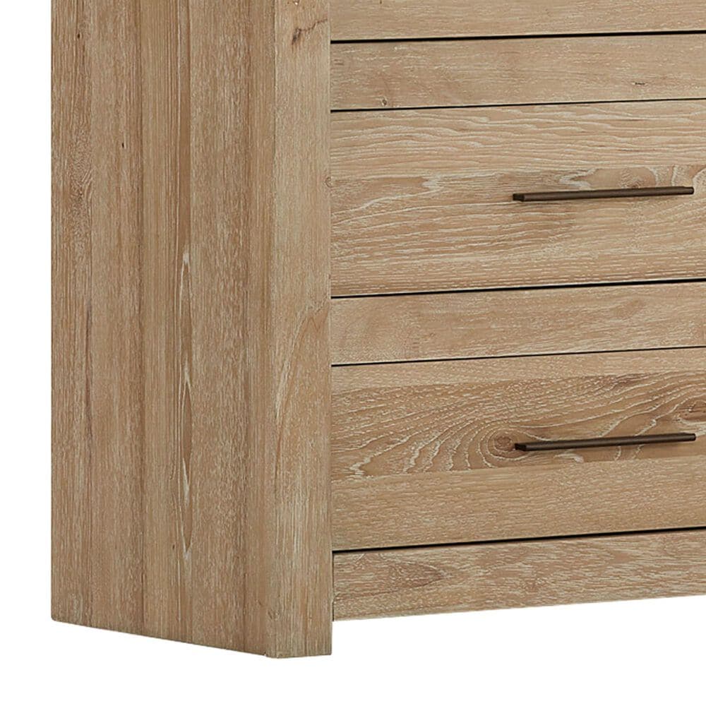 Riva Ridge Modern Loft 3-Piece King Storage Bedroom Set in Khaki, , large