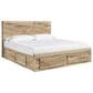 Ashley Hyanna King Storage Bed in Golden, , large