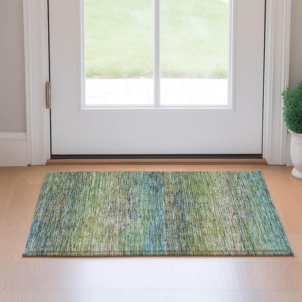 Dalyn Rug Company Trevi TV1 1&#39;8&quot; x 2&#39;6&quot; Aloe Runner, , large