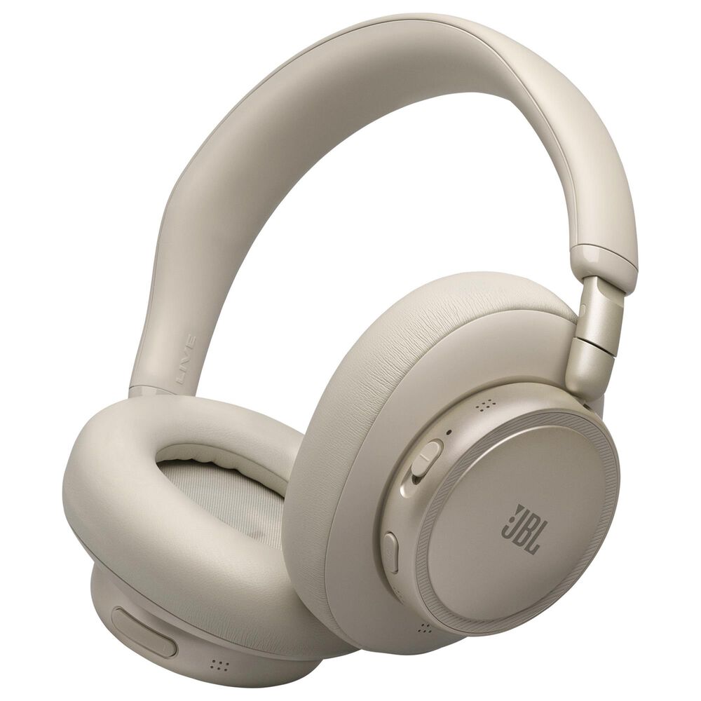 JBL Live Series Wireless Noise-Canceling Over-Ear Headphones in Champagne, , large