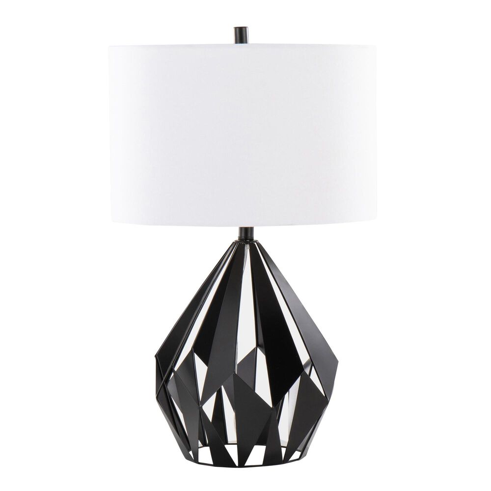 Grandview Gallery Zelma Table Lamp in Matte Black, , large