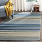 Safavieh Marbella 9" x 12" Blue and Multicolor Area Rug, , large
