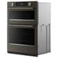 KitchenAid 6.4 Cu. Ft. Smart Electric Combo Wall Oven with Intelligent Cooking Camera in Black Ore, , large
