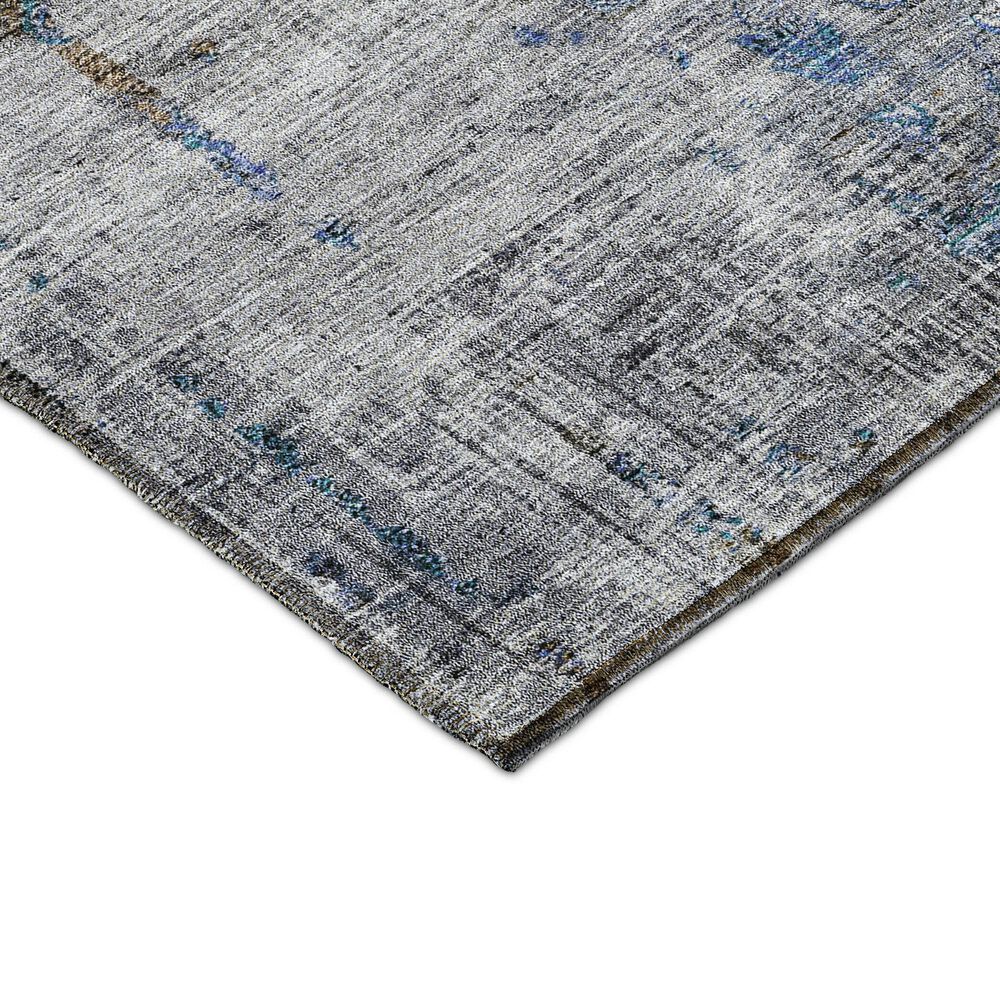 Dalyn Rug Company Karaj KJ2 2&#39;3&quot; x 7&#39;6&quot; Blue Indoor/Outdoor Runner, , large