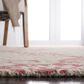 Safavieh Micro-Loop 4" x 6" Pink and Beige Area Rug, , large