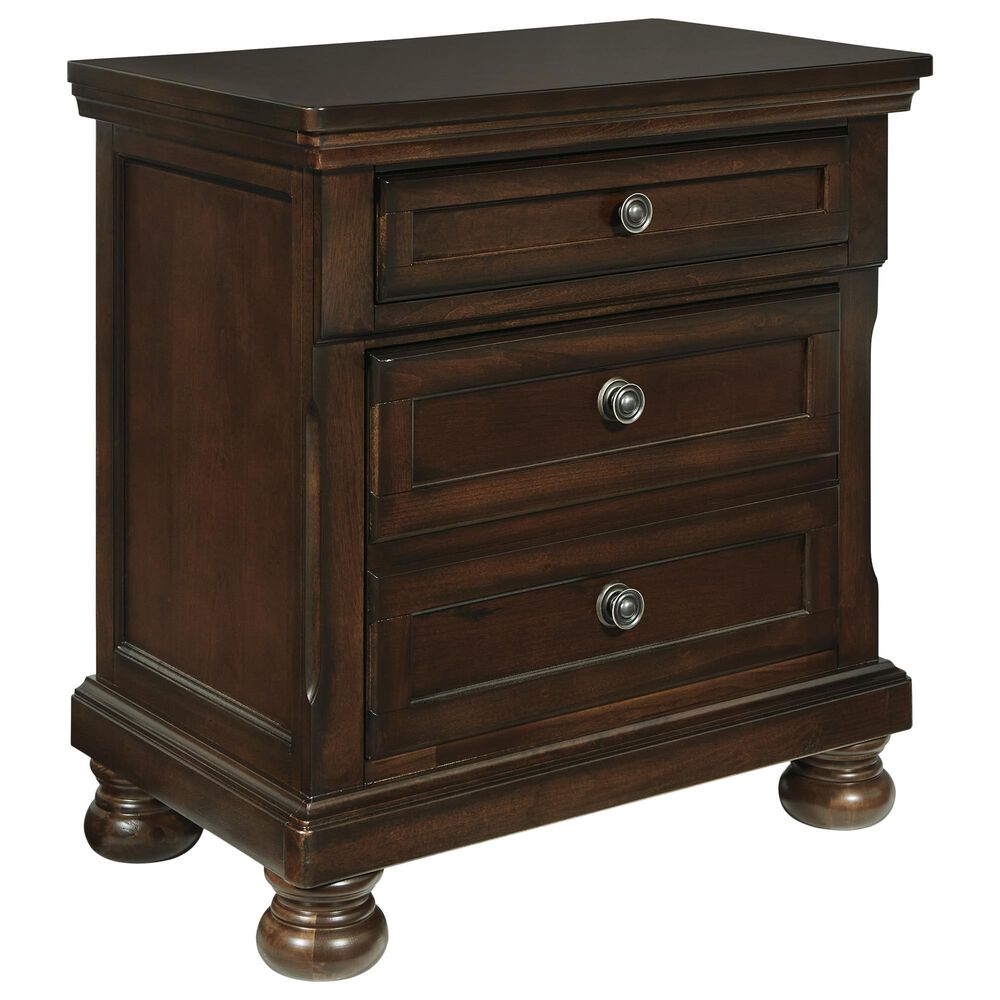 Millenium Porter 5-Piece King Bedroom Set in Rustic Brown, , large