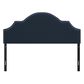 The Monday Company Cynthia Upholstered Headboard in Navy, , large