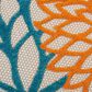 Nourison Aloha ALH05 9"6" x 13" Multicolor Indoor/Outdoor Rug, , large