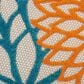 Nourison Aloha ALH05 9"6" x 13" Multicolor Indoor/Outdoor Rug, , large