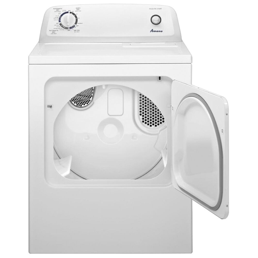 Amana 6.5 Cu. Ft. Gas Dryer with Automatic Dryness Control in White, , large