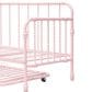 Furniture of America Wren Twin Daybed with Trundle in Pink, , large